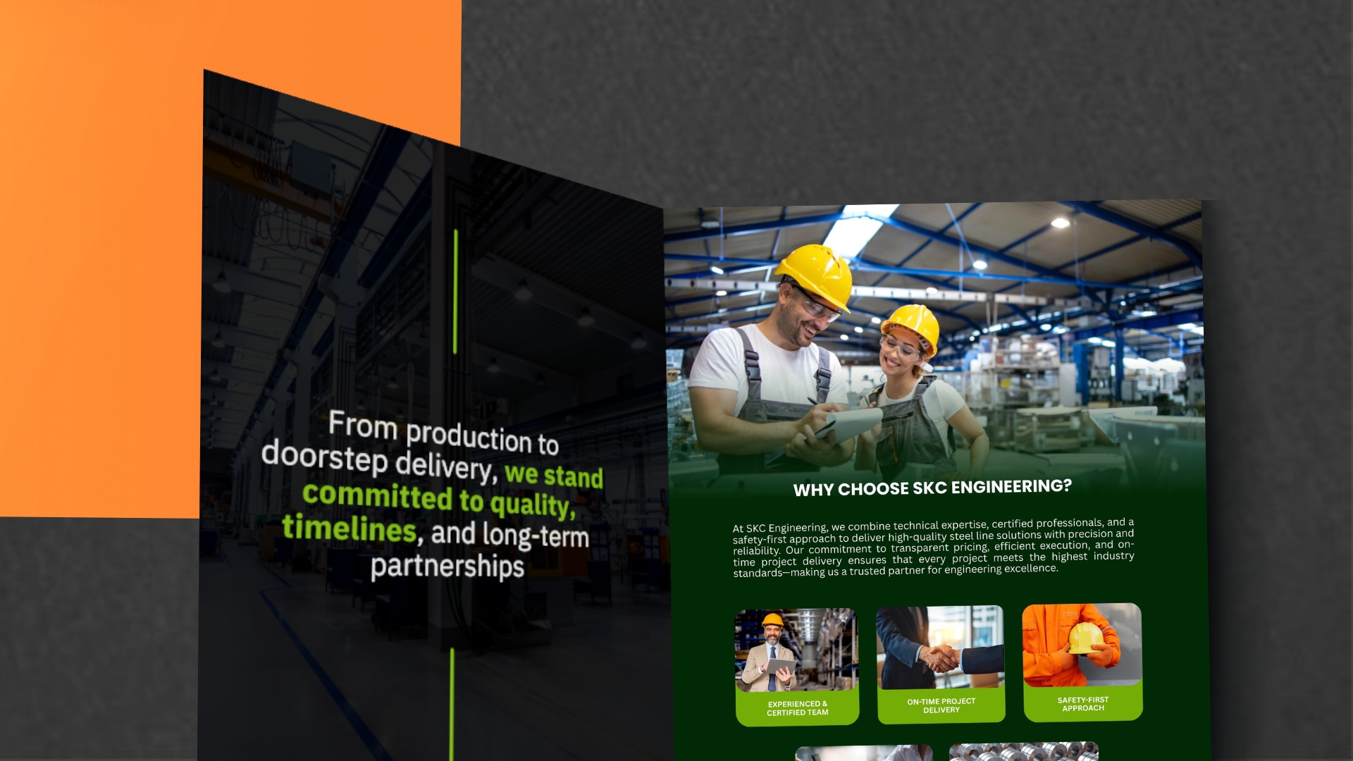 SKC Engineering Brochure Design Mockup 2