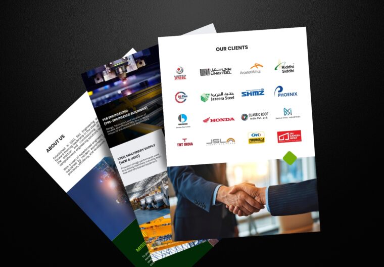 SKC Engineering Brochure Design Mockup 3